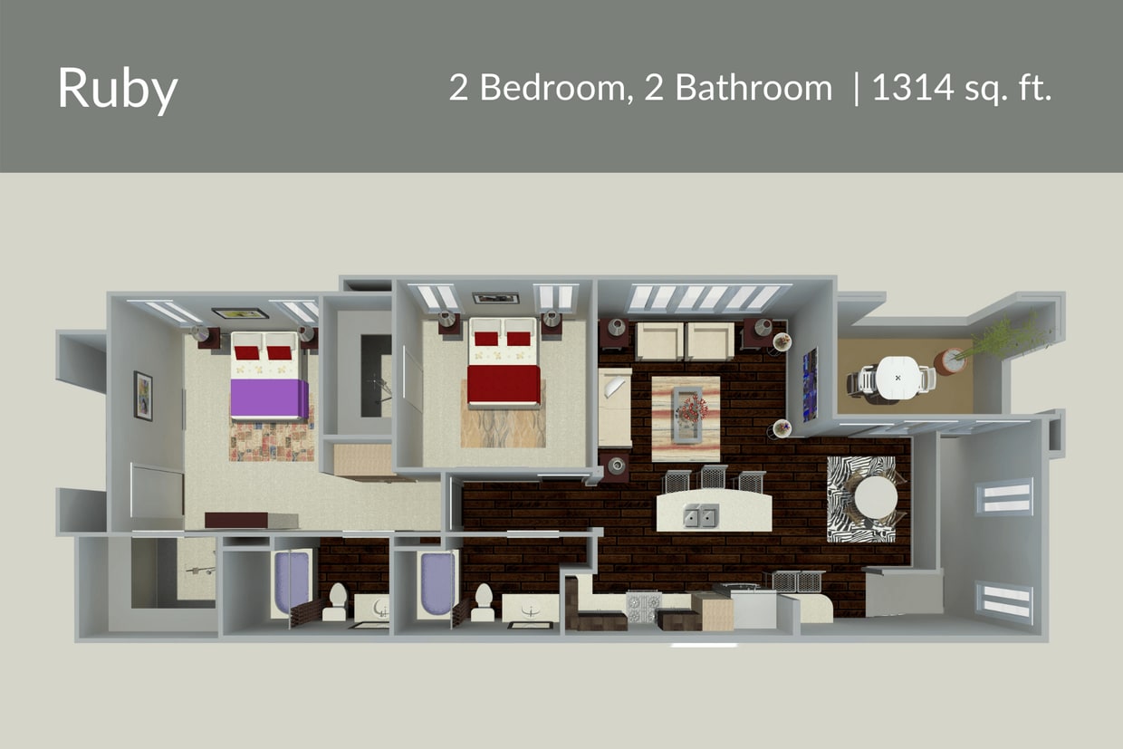 Floor Plan - Ruby