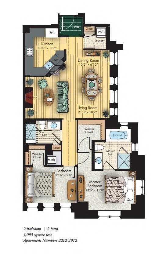 Floor Plan - South 12