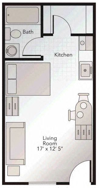 Floor Plan - Studio
