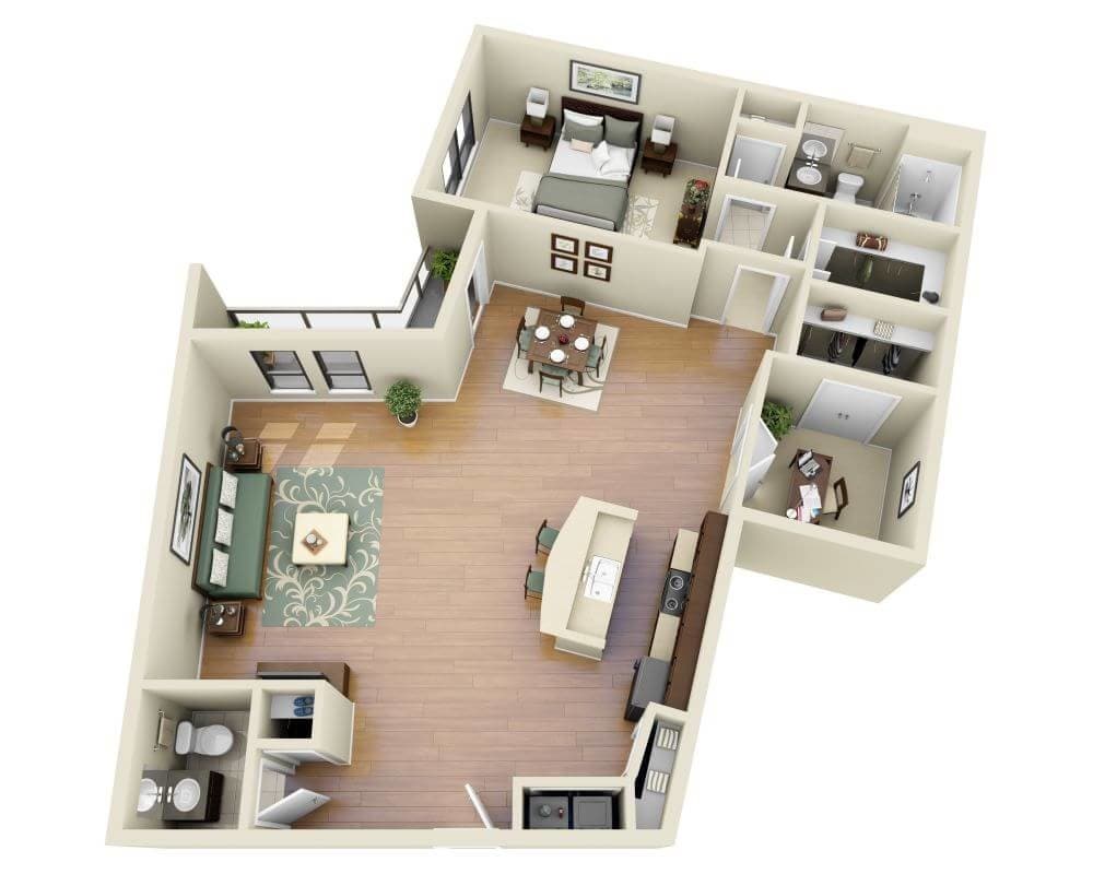 Floor Plan - Pemberton (A1.5B)