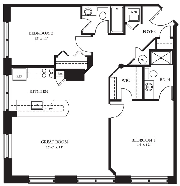 American Cigar 2AD.jpg - AC-AD Two Bedroom, Two Bathroom
