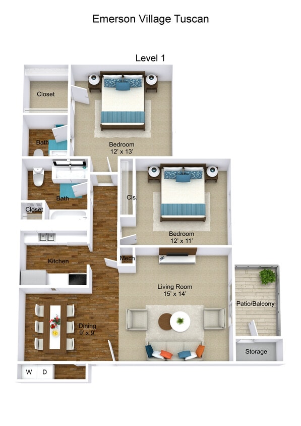 Floor Plan - Tuscan