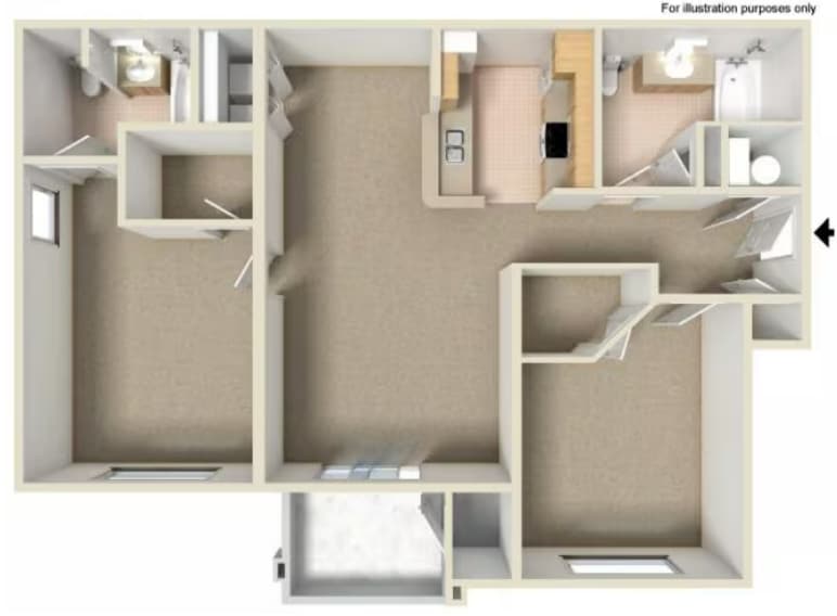 Floor Plan - The Alpine Primrose