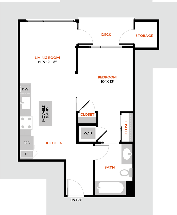 Floor Plan - Plan 1B