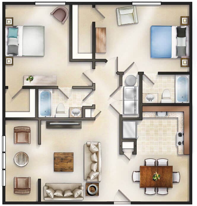 Floor Plan - The Mackintosh