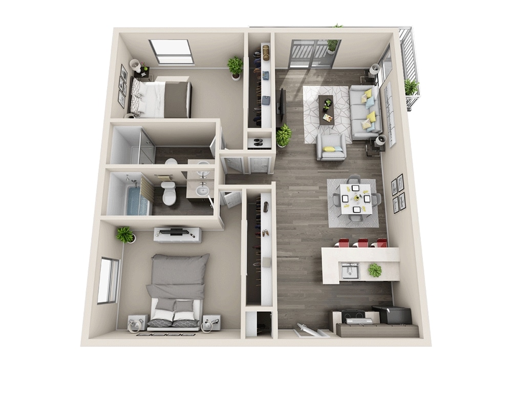 Floor Plan - Castaway (B2C-S)