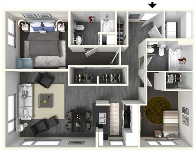 Floor Plan - Alton Baker