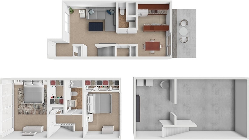 Floor Plan - Townhome