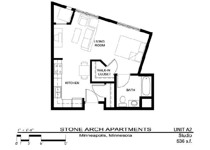 Floor Plan - Studio (A2)