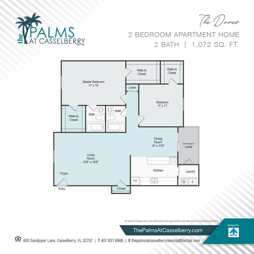 Floor Plan - The Dunes