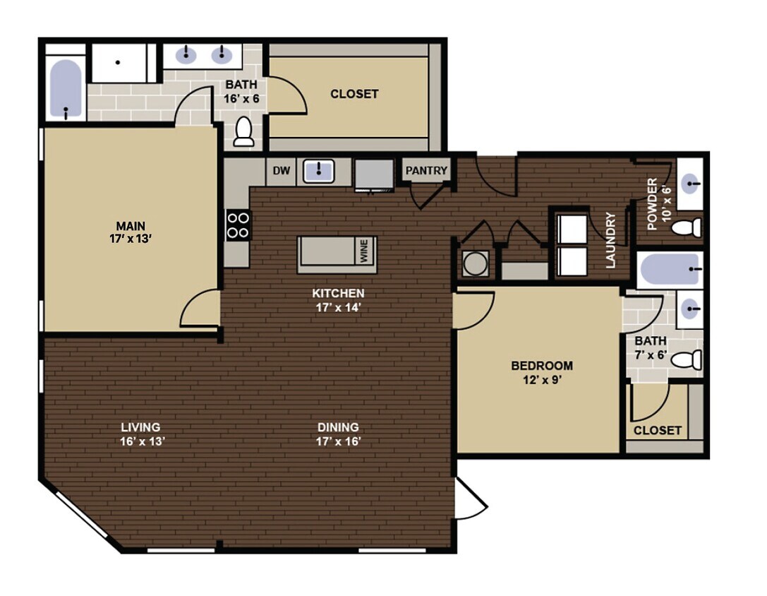 Floor Plan - Buchanan