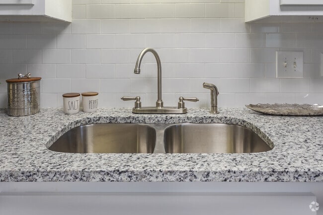 Kitchen Sink and Granite Countertops - The Row at Forest Hills