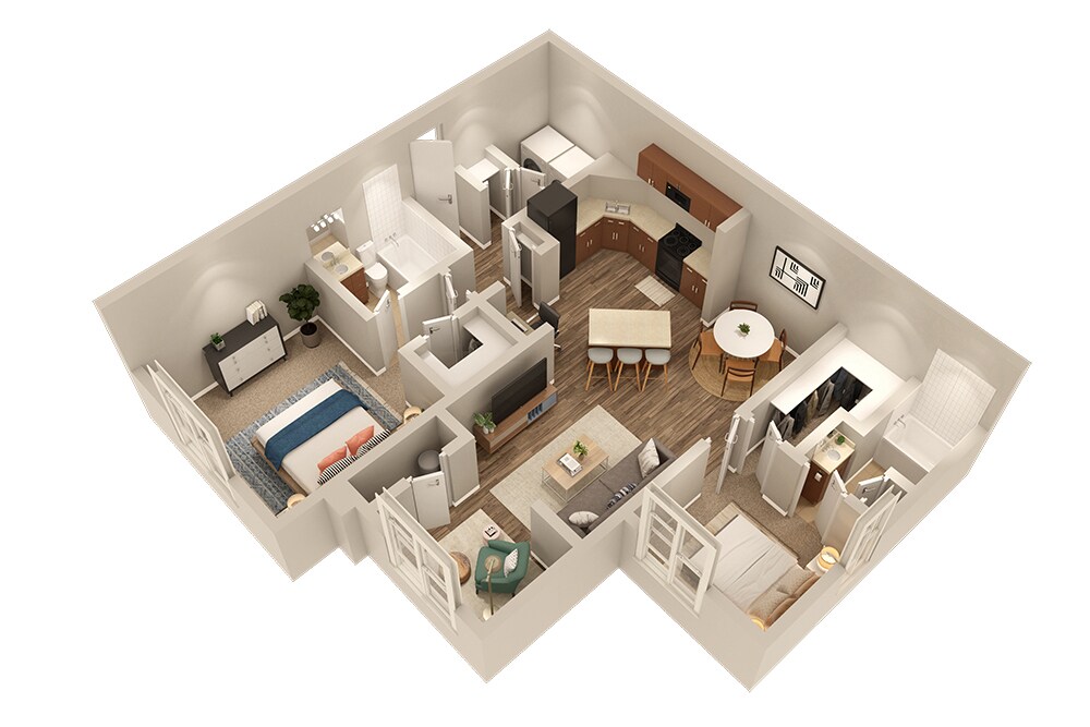 Floor Plan - Juniper With Sunroom