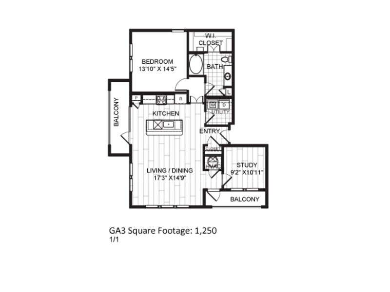 Floor Plan - GA3