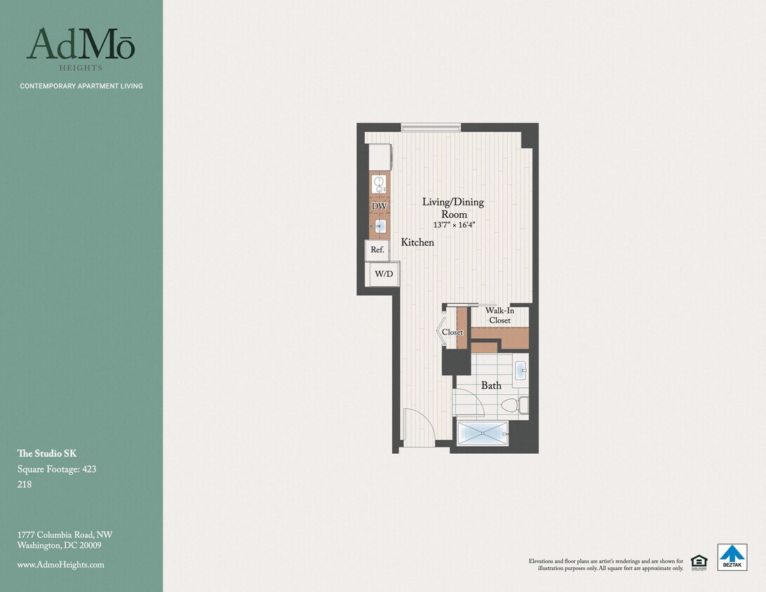 Floor Plan - The Studio SK