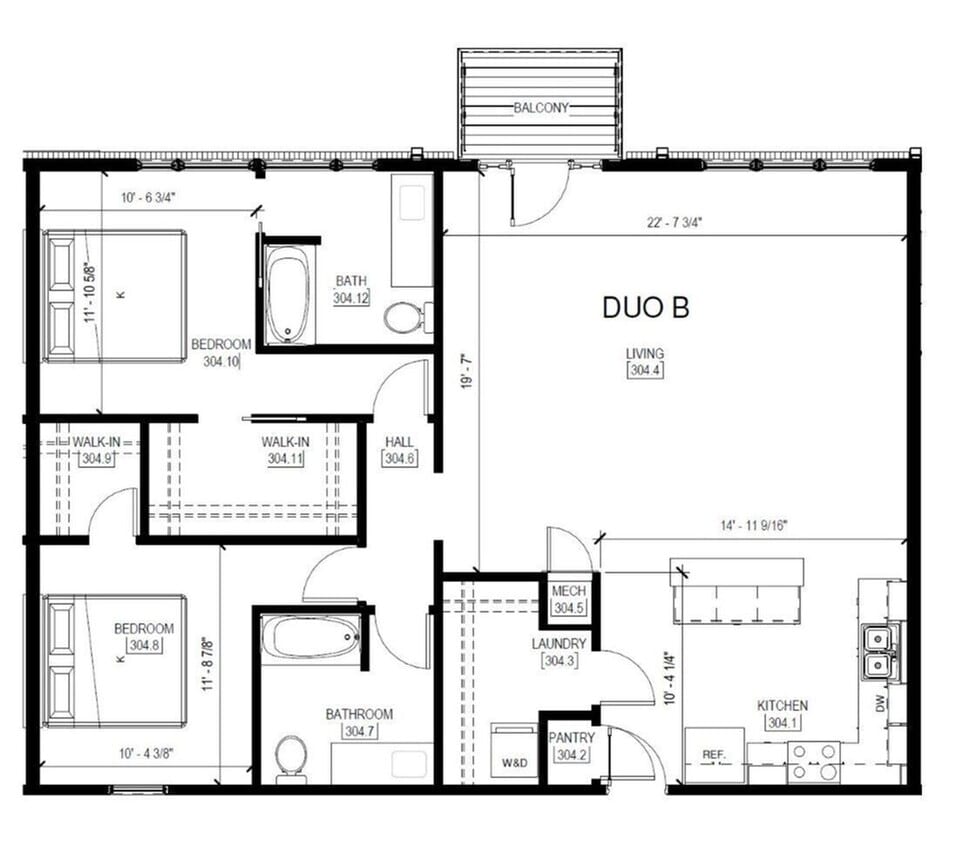 Depot - 2 Bedroom Duo B - Depot - 2 Bedroom Duo B