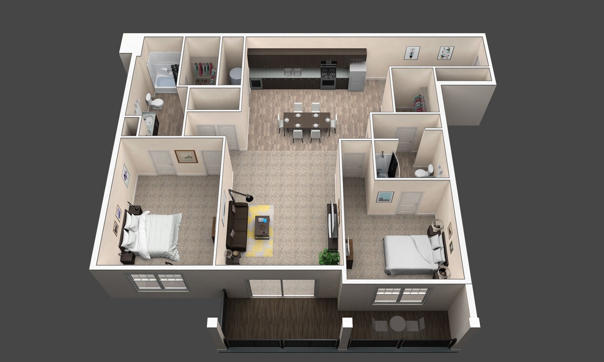 Floor Plan - The Cypress