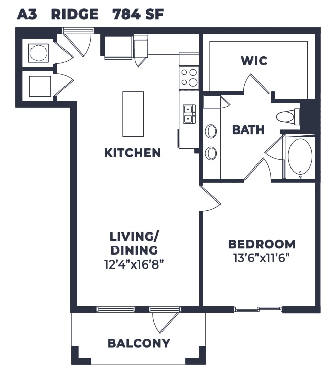 Floor Plan - The Ridge