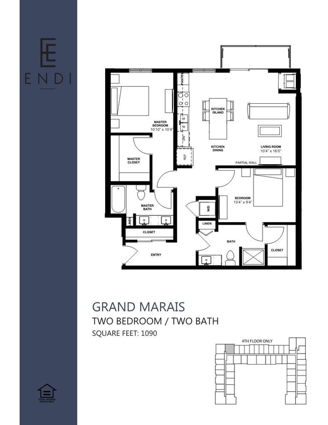 Floor Plan - Grand Marais