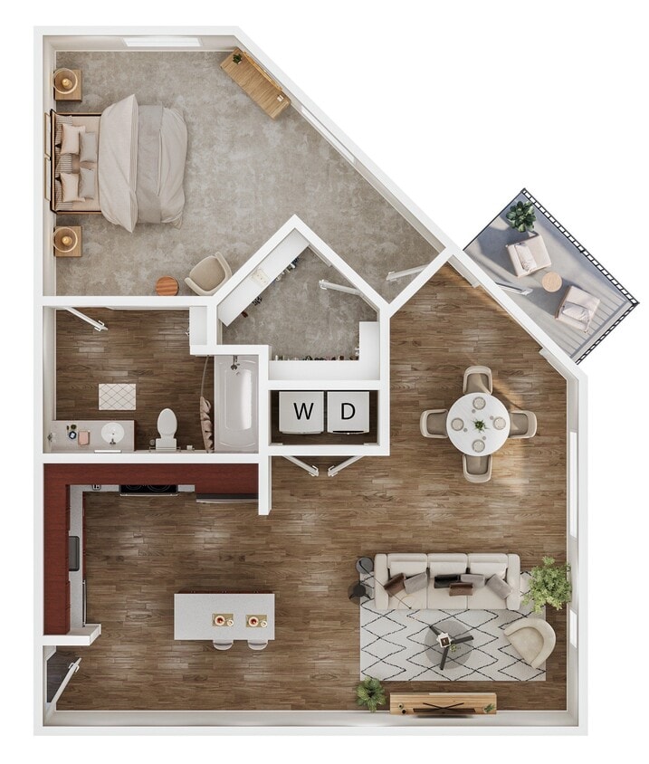 Floor Plan - A1K - Bell Lancaster