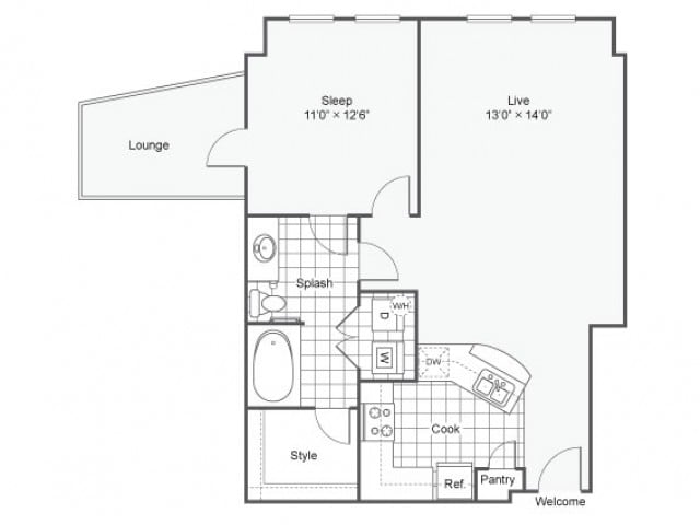Floor Plan - El Paso
