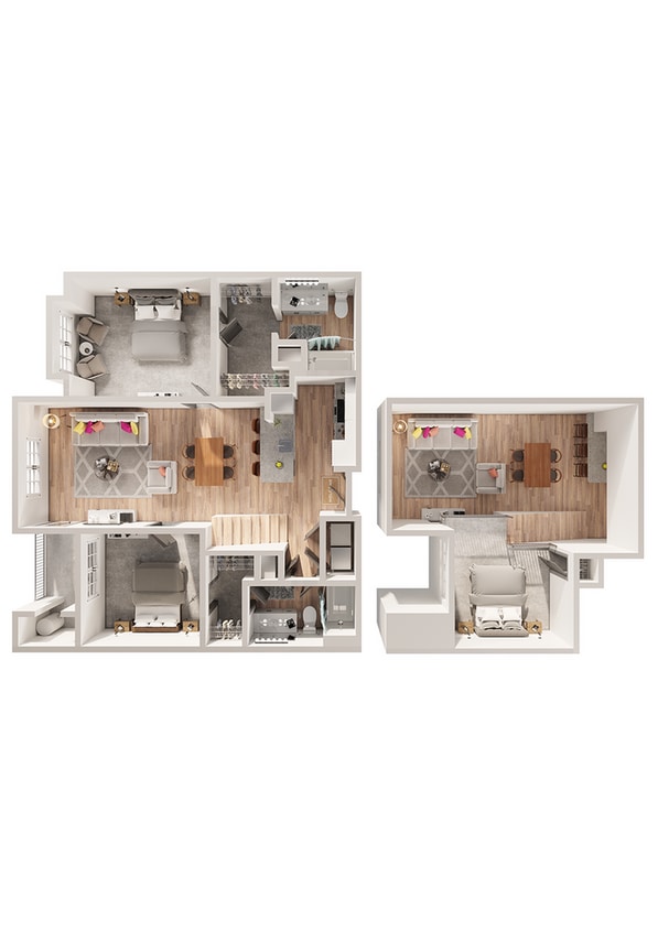 Wesley Village - B9 Floor Plan - B9