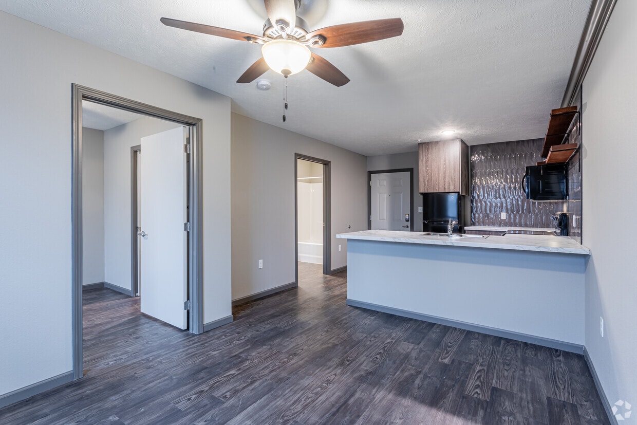 Floor Plan - One Bedroom-Top Floor