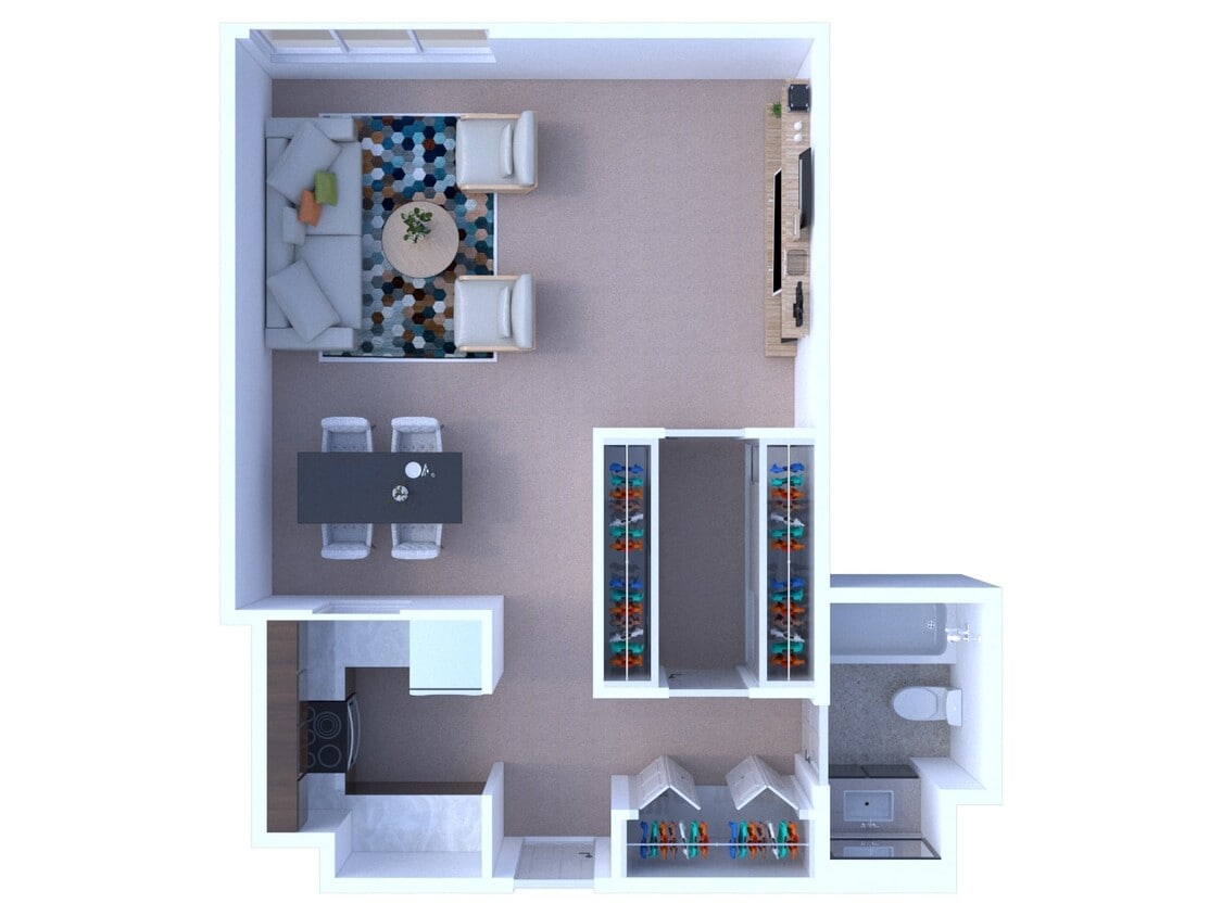 Floor Plan - Studio Floor Plan S1
