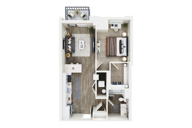 Final Updated - Vyne on Haven - Unit - 1 Bed A, Type B - 1 BED - B ADAPTABLE