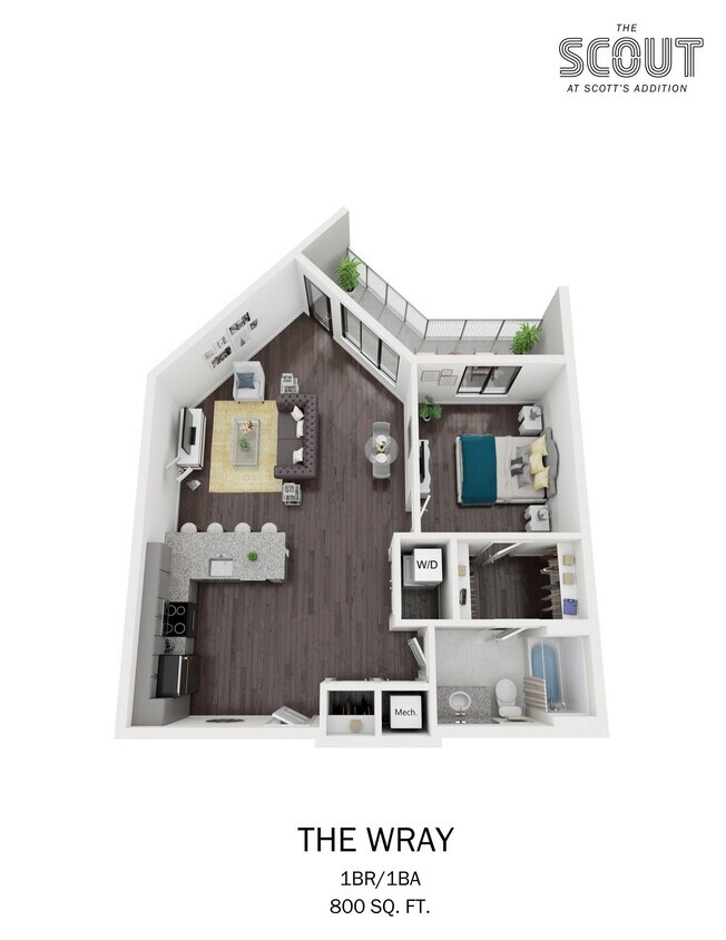 Floor Plan - The Wray