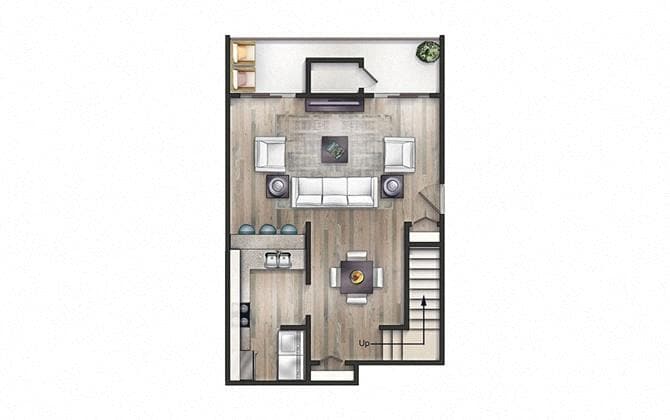 Floor Plan - The Wright