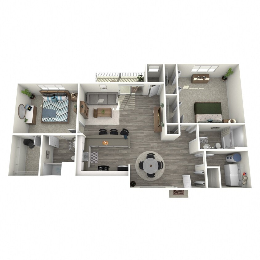 Floor Plan - Hampton