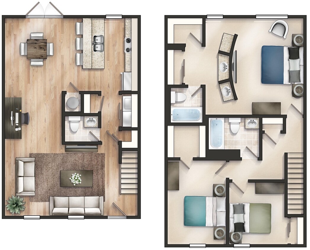 Floor Plan - Lily Renovated