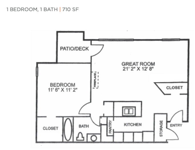Floor Plan - The Tate
