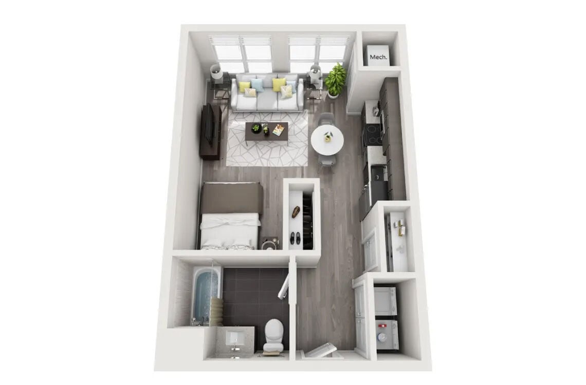 Floor Plan - Studio N1