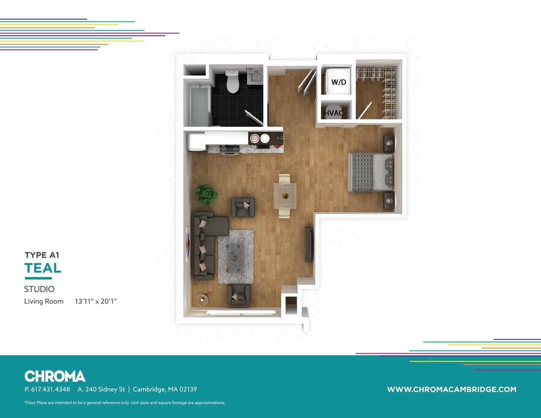 Floor Plan - Turquoise