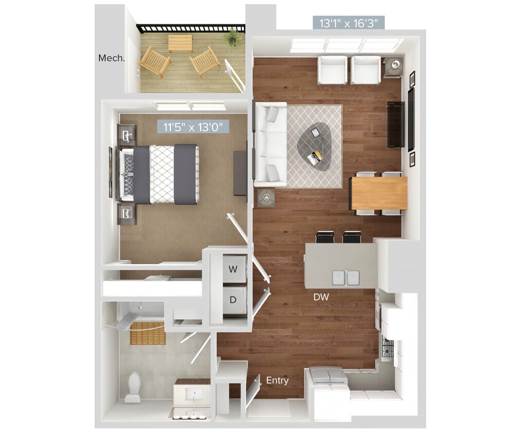 Floor Plan - A3-505
