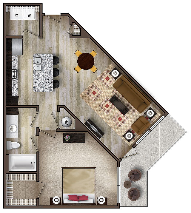 The James Floor Plan - James