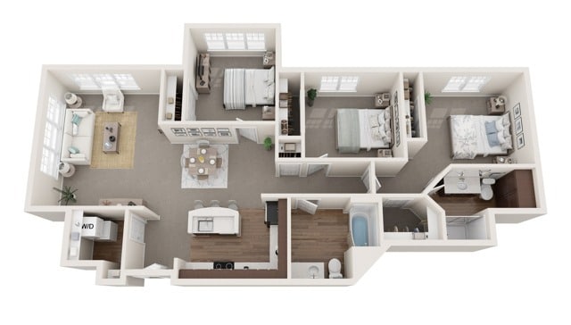 The Phillips | The Landmark at Hatchery Hill | Apartments in Fitchburg, WI - The Phillips