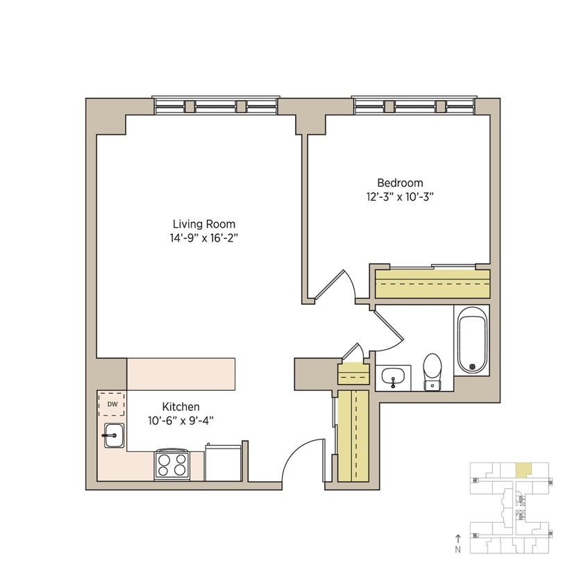 Floor Plan - delp-1bT04