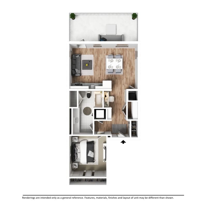 Floor Plan - Axis - Elevated Loft