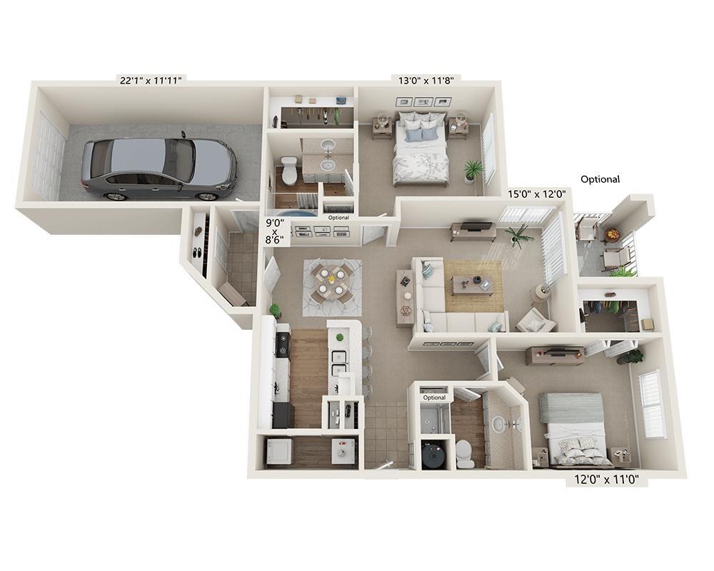 Floor Plan - Caladium
