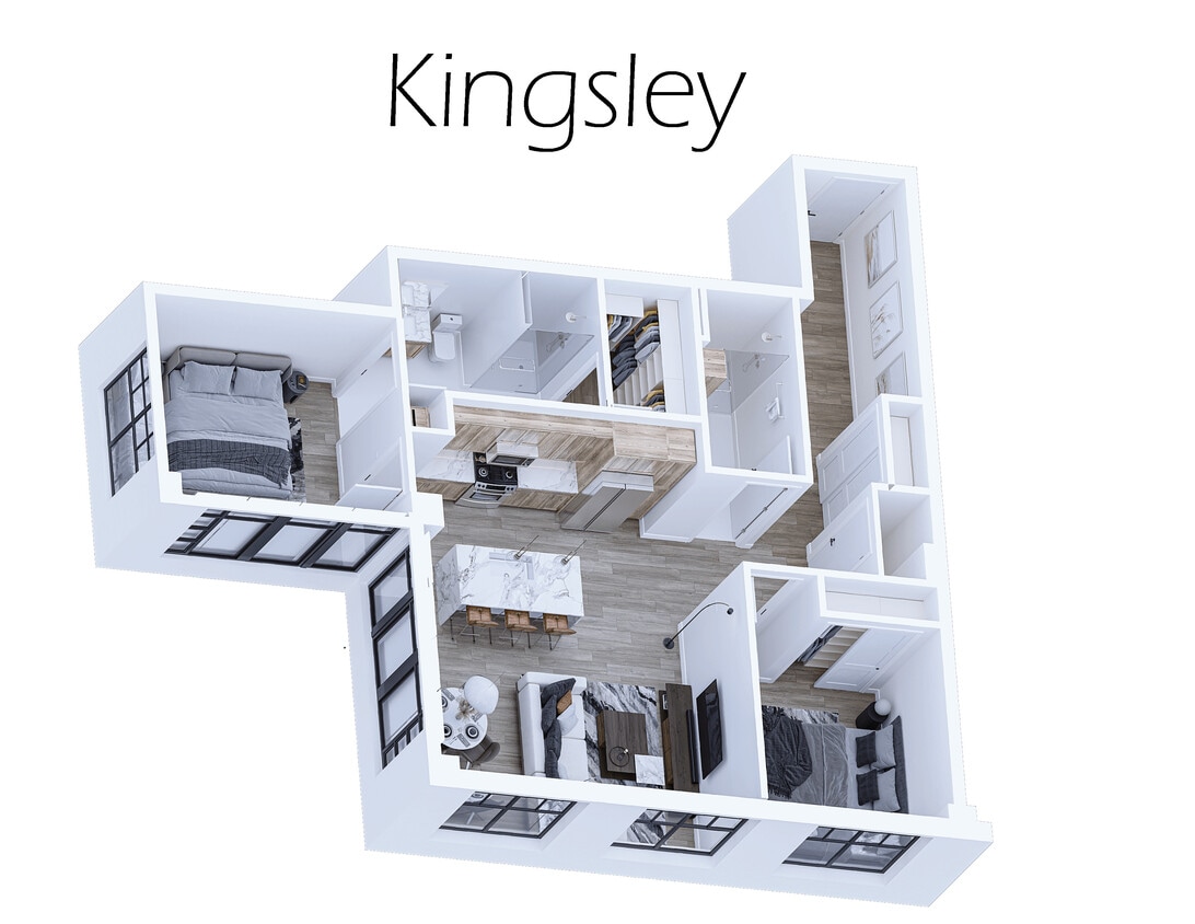 Floor Plan - Kingsley (North)