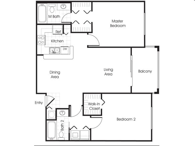2BR/2BA - B2