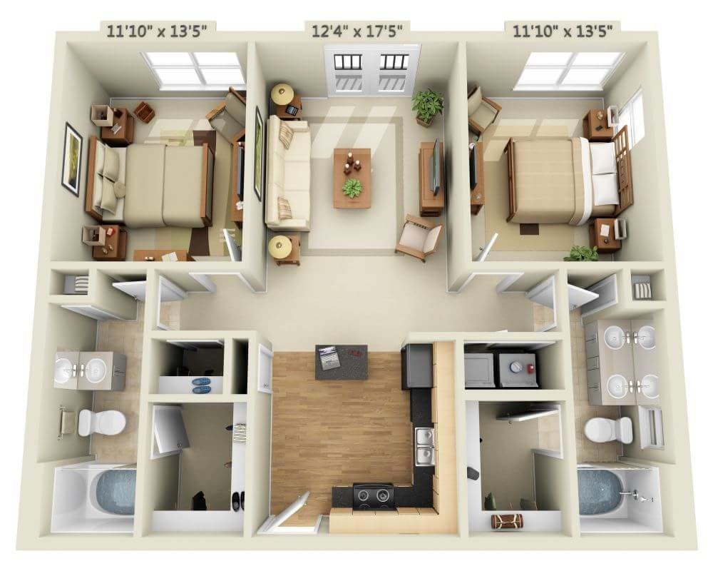 Floor Plan - Lakeside - Trapani