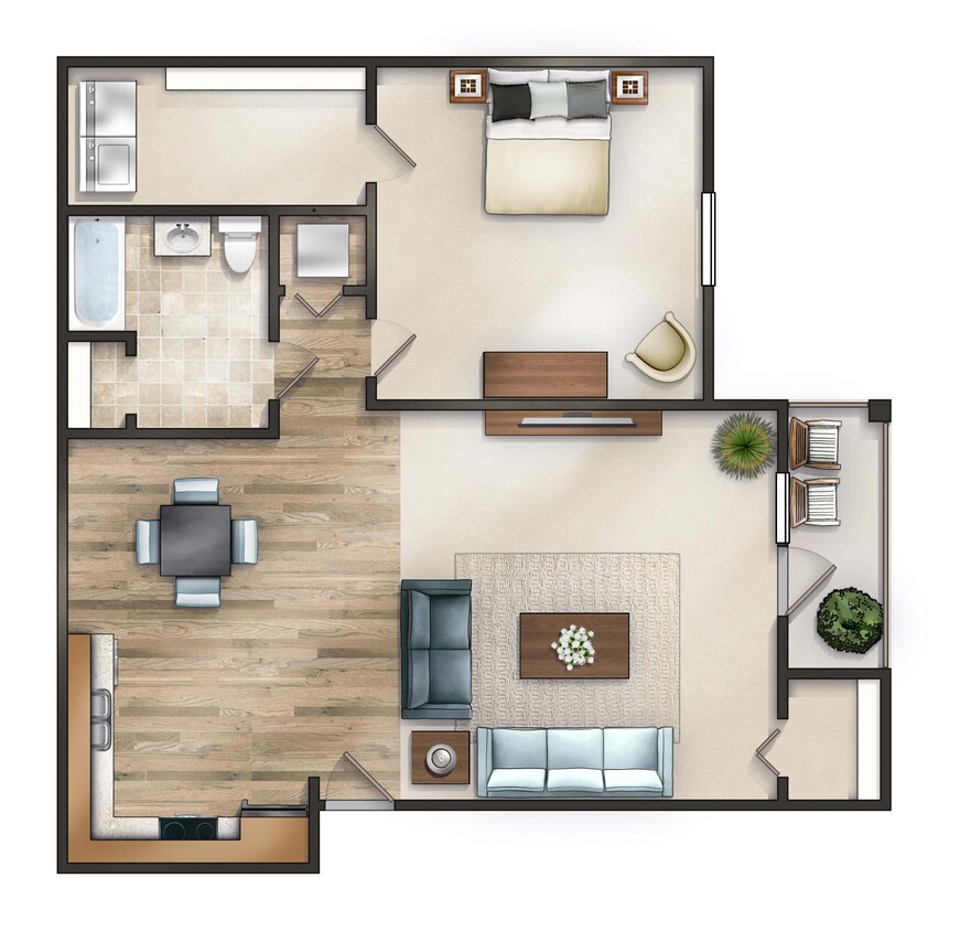 Floor Plan - The Laurel