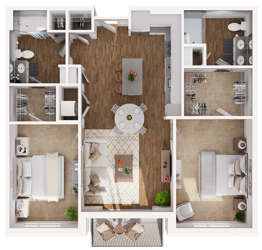 Floor Plan - Lavender