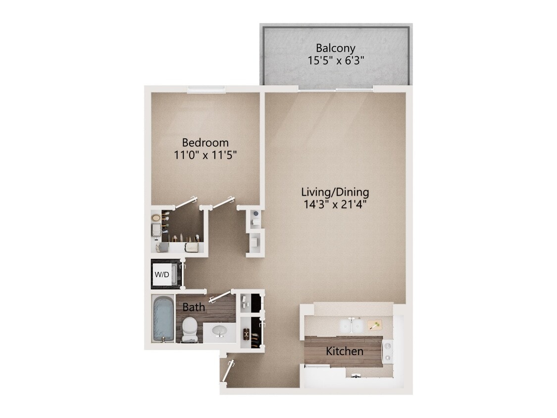 Floor Plan - Newport 3 Renovated