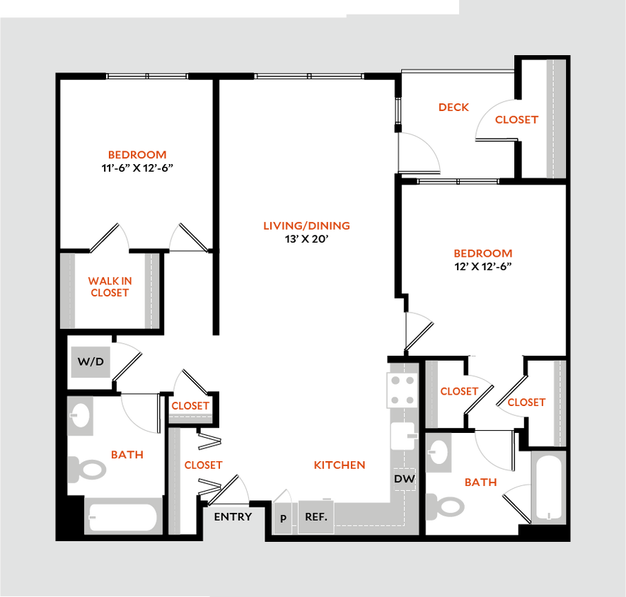 Floor Plan - Plan 2C