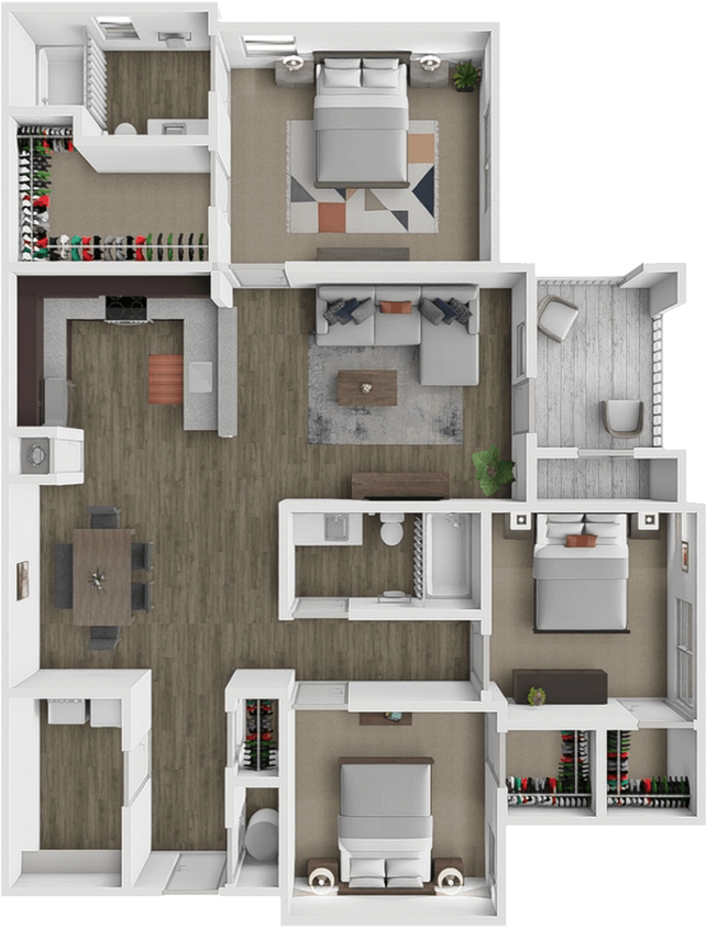 Floor Plan - Jefferson